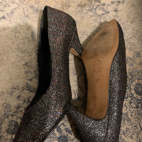 Vintage made in Italy shiny metallic heels. - Picture 2 of 2